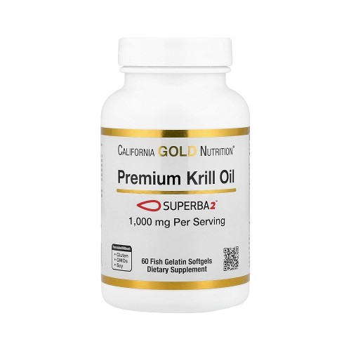 Premium Krill Oil with SUPERBABoost Fish Gelatin Softgels